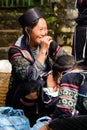 People of Sapa, Vietnam Royalty Free Stock Photo