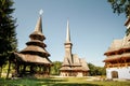 Sapanta-Peri, Monastery, Maramures, Romania. The Highest Wooden Church In The World