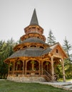 Sapanta-Peri, Monastery, Maramures, Romania. The Highest Wooden Church In The World Royalty Free Stock Photo