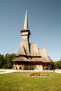 Sapanta-Peri, Monastery, Maramures, Romania. The Highest Wooden Church In The World