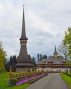 View of Sapanta Peri Monastery, Maramures Romania