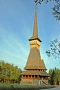 Sapanta wooden church Royalty Free Stock Photo