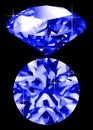 Saphire Royalty Free Stock Photo
