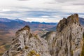 Sapper Hill Rocks Ogilvie River Valley YT Canada Royalty Free Stock Photo