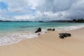 Sapphire Beach on St Thomas in the US Virgin Islands Royalty Free Stock Photo