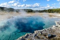 The Sapphire Pool in Yellowstone National Park Royalty Free Stock Photo