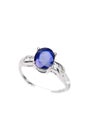 Sapphire Ring Royalty Free Stock Photo
