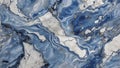 Sapphire Serenade: Lively Blue Roma Marble Backdrop. AI Generate