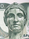 Sappho a portrait from Greek money