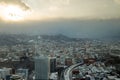 Sapporo cityscape urban landscape Royalty Free Stock Photo