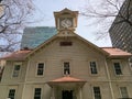 sapporo clock tower, Hokkaido, Japan, 26 March 2024 Royalty Free Stock Photo