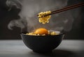 Sapporo miso ramen in a bowl Royalty Free Stock Photo