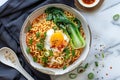 Sapporo miso ramen in a bowl Royalty Free Stock Photo