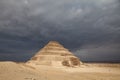 Saqarra, step pyramid of Zoser Royalty Free Stock Photo