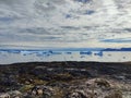 Saqqaq Ilulissat Iceberg Ocean Greenland