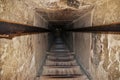 Saqqara, Egypt - 04 Mar 2017: The ancient necropolis of Saqqara, in the desert of Egypt