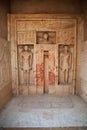 Saqqara, Egypt - 04 Mar 2017: The ancient necropolis of Saqqara, in the desert of Egypt