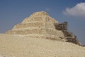 Saqqara, Egypt: The Step Pyramid of Djoser Royalty Free Stock Photo