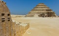 Saqqara pyramid Royalty Free Stock Photo