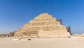 Saqqara, step pyramid of Djoser in Saqqara, an archeological remain in the Saqqara necropolis, Egypt Royalty Free Stock Photo