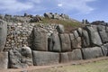 The Saqsaywaman archaeological complex, Peru Royalty Free Stock Photo