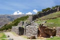 Saqsaywaman inca site. Cusco. Peru Royalty Free Stock Photo