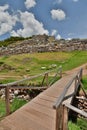 Saqsaywaman inca site. Cusco. Peru Royalty Free Stock Photo