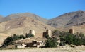 Sar e Cheshma Fortress between Kabul and Bamiyan in Afghanistan Royalty Free Stock Photo