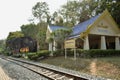 Pha Sadet historical railway station project of King Chulalongkorn the Great in Thailand