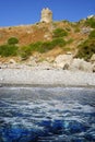 Saracenic tower on the Calabrese coast