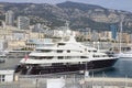Sarafsa yacht in Monaco marina Royalty Free Stock Photo