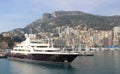 Sarafsa yacht in Monaco marina Royalty Free Stock Photo