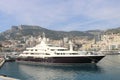 Sarafsa yacht in Monaco marina Royalty Free Stock Photo