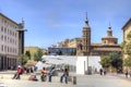 Saragossa. Area Plaza del Pilar