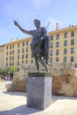 Saragossa. The Roman emperor Caesar Augustus