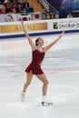 Sarah Hecken, German figure skater Royalty Free Stock Photo