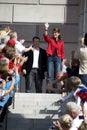 Sarah Palin Arrives Royalty Free Stock Photo