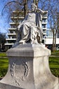 Sarah Siddons Statue on Paddington Green Royalty Free Stock Photo