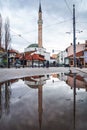 Bascarsija is Sarajevo\'s old bazaar and the historical center of the city, Bosnia and Herzegovina Royalty Free Stock Photo