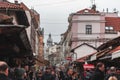 Bascarsija is Sarajevo\'s old bazaar and the historical center of the city, Bosnia and Herzegovina Royalty Free Stock Photo