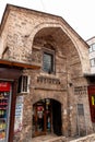 Brusa bezistan is a historic building in Sarajevo\'s Bascarsija from the Ottoman period, Bosnia and Herzegovina