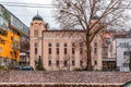 Sarajevo Synagogue is Sarajevo\'s primary and largest synagogue by the river Miljacka