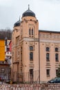 Sarajevo Synagogue is Sarajevo\'s primary and largest synagogue by the river Miljacka