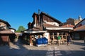 Sarajevo, Bosnia and Herzegovina - 28 Apr 2018: The market in Sarajevo city, Bosnia and Herzegovina