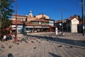 Sarajevo, Bosnia and Herzegovina - 28 Apr 2018: The market in Sarajevo city, Bosnia and Herzegovina