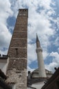Sarajevo, Bosnia and Herzegovina, Bascarsija, Clock Tower, Sarajevska Sahat Kula, Gazi Husrev-beg Mosque, skyline