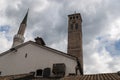 Sarajevo, Bosnia and Herzegovina, Bascarsija, Clock Tower, Sarajevska Sahat Kula, Gazi Husrev-beg Mosque, skyline