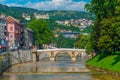 Sarajevo, Bosnia and Herzegovina, July 15, 2023: Sehercehaja Bri Royalty Free Stock Photo