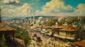 Sarajevo Chronicles: A Historical Portrait of 1914\'s Urban Landscape