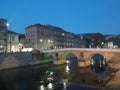 Latin Bridge in Sarajevo Royalty Free Stock Photo